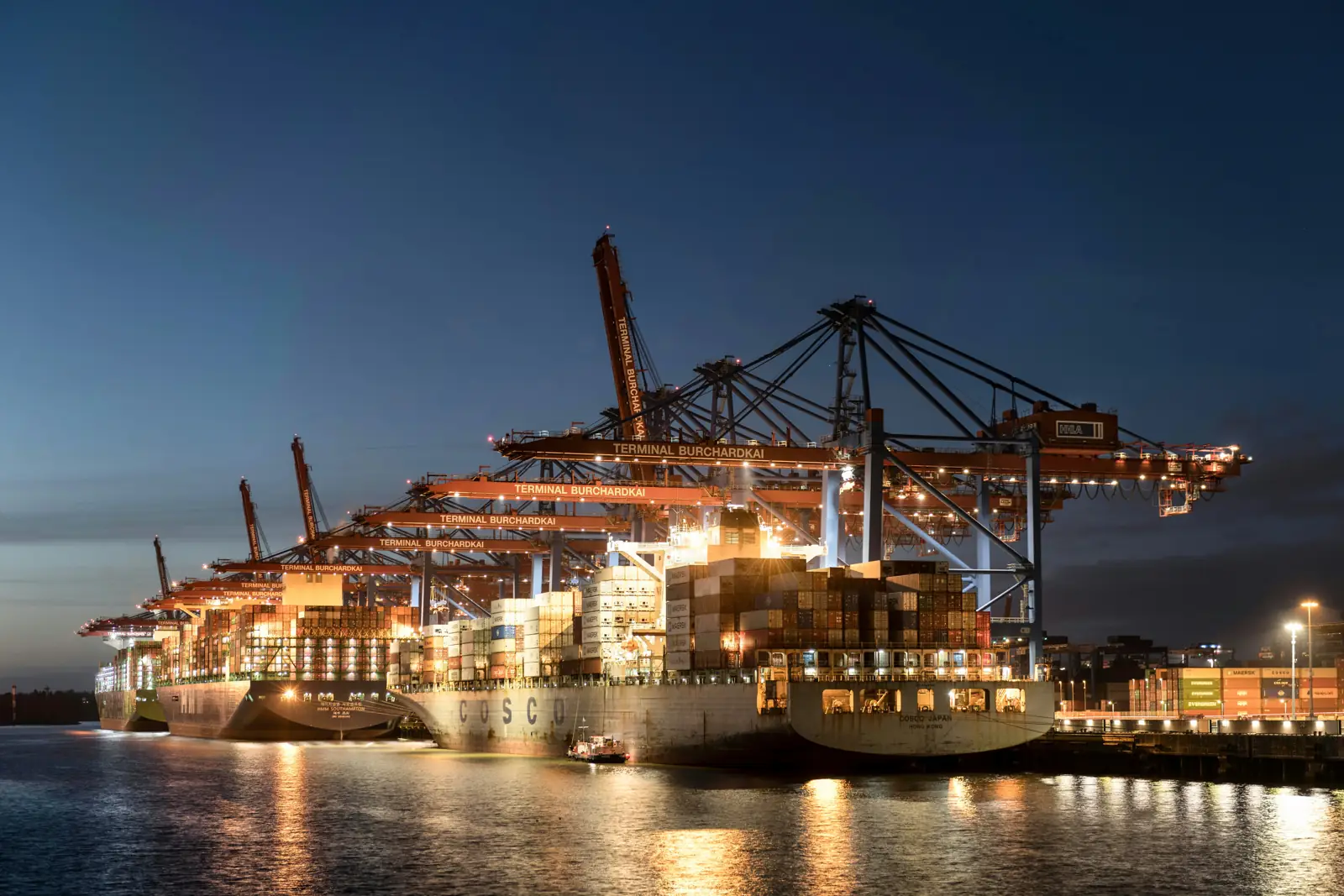 Conteneurs — logistique internationale